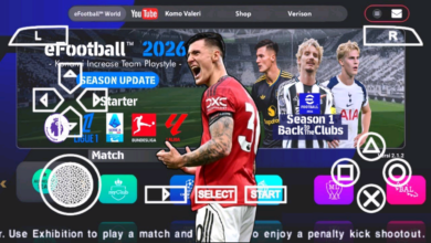Efootball pes 2026 ppsspp