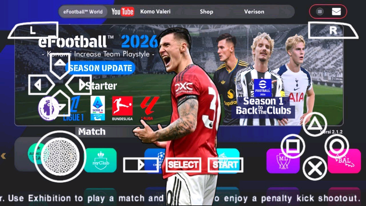 Efootball pes 2026 ppsspp