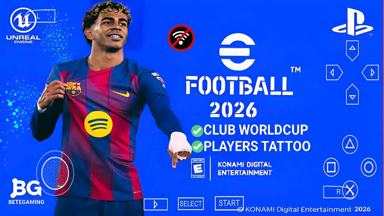 eFootball PES 2026 PPSSPP ISO