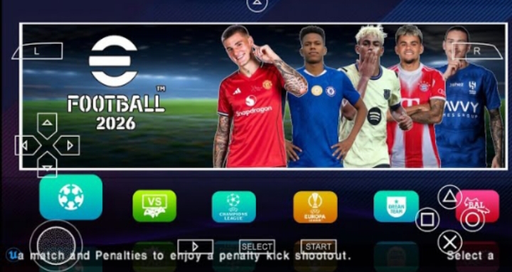 eFootball PES 2026 PPSSPP