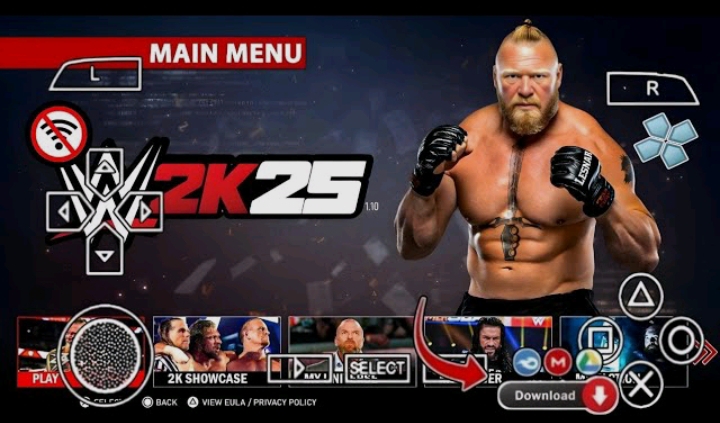 WWE 2K25 PPSSPP ISO