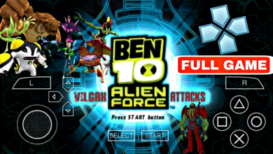 Ben 10 Vilgax Attacks PSP