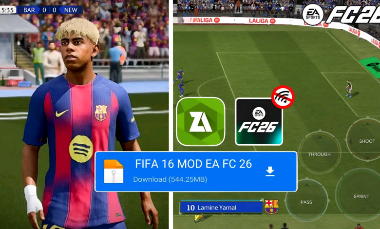 FIFA 16 Mod FC 2026