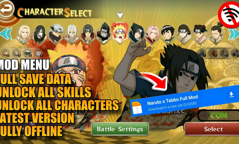 Naruto Ultimate Ninja Storm Mod Apk