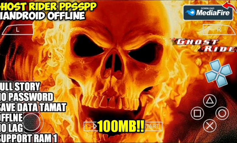 Ghost Rider PPSSPP